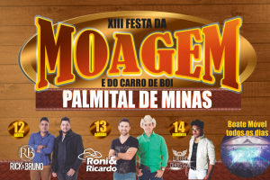 XIII Festa da Moagem e do Carro de Boi em Palmital de Minas