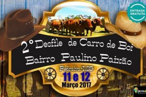 2° Desfile de carro de boi em Pedralva