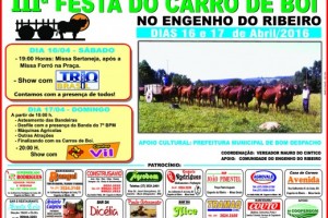 III Festa do carro de boi em Bom Despacho