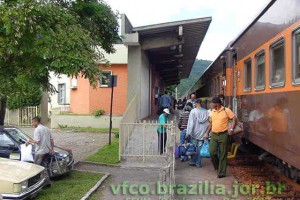 estação ferroviária em João Monlevade