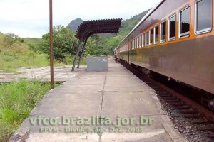 estação ferroviária Aricanga em Ibiraçu, ES