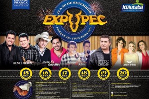 EXPOPEC – EXPOSIÇÃO REGIONAL DE PECUÁRIA de Ituiutaba