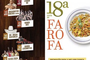 18ª edição FESTA DA FAROFA em São Joaquim de Bicas