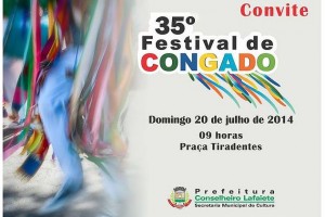 35º Festival de CONGADO de Conselheiro Lafaiete